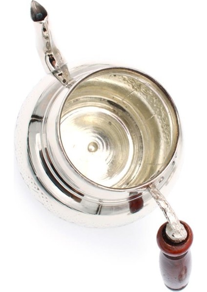 Bakır Çaydanlık Lale Desenli Gri Renk modelleri