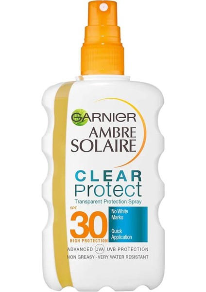 Ambre Solaire Clear Protect Koruyucu Sprey & Ambre Solaire Koruyucu Süt