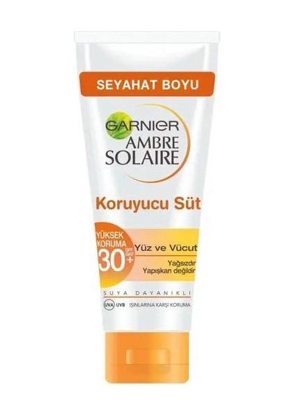 Ambre Solaire Clear Protect Koruyucu Sprey & Ambre Solaire Koruyucu Süt