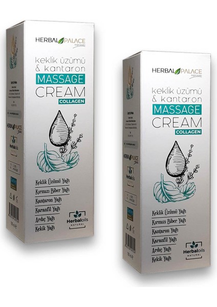 Keklik Üzümü ve Kantaron Masaj Kremi 100ML x 2 Adet