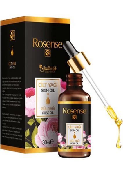 Gül Yağı Cilt Bakım Yağı 30 ml x 2 Adet