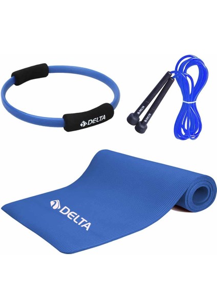 10 mm Pilates Minderi 35 cm Pilates Çemberi Atlama İpi Seti