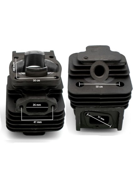 Motorlu Tırpan Silindir Piston Komple Takım CG-BG520 fırsatları
