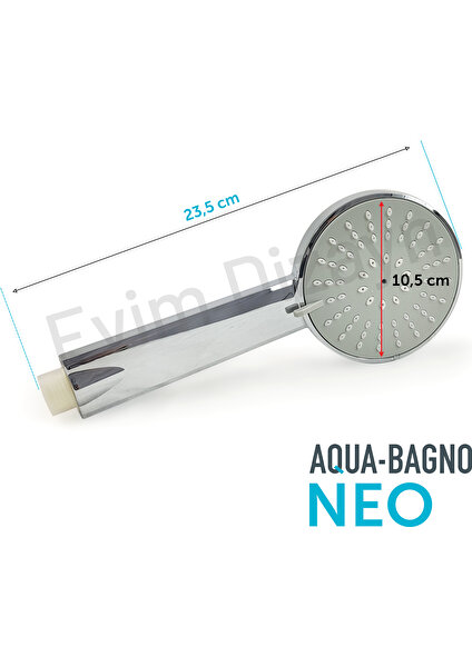 Aqua Bagno Neo  El Duşu - Duş Başlığı  3 Fonksiyonlu