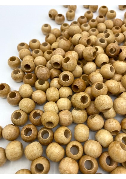 14MM Vernikli Ahşap Tahta Boncuk (100GR,~140 Adet Boncuk) fiyatları