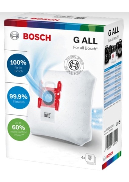Bgl 4330 G All Toz Torbası