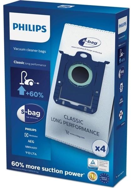 S-Bag Classic Long Performance Toz Torbası S Bag