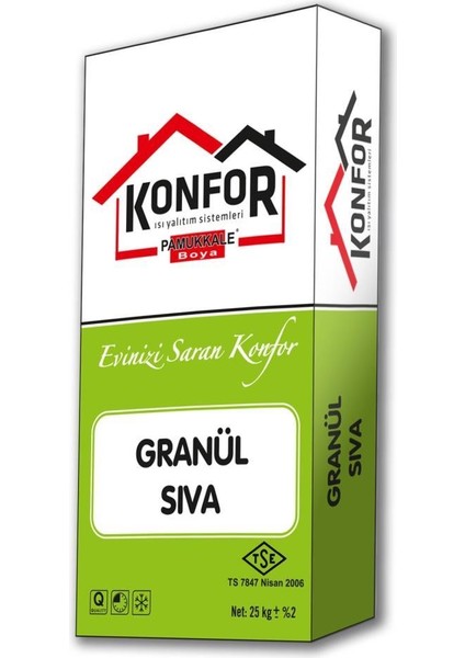 Konfor Granül Sıva 25 kg