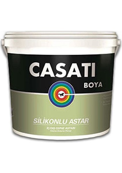 Alan Şanslı Casati Silikonlu Iç Dış Astar 10 kg Beyaz