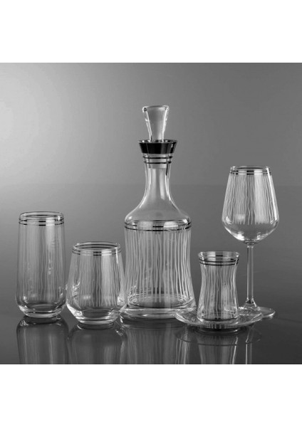 61 Parca Içecek Takımı-Seren Gümüş