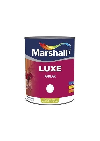 Marshall Lüx Parlak Sentetik Boya 15 Lt Beyaz