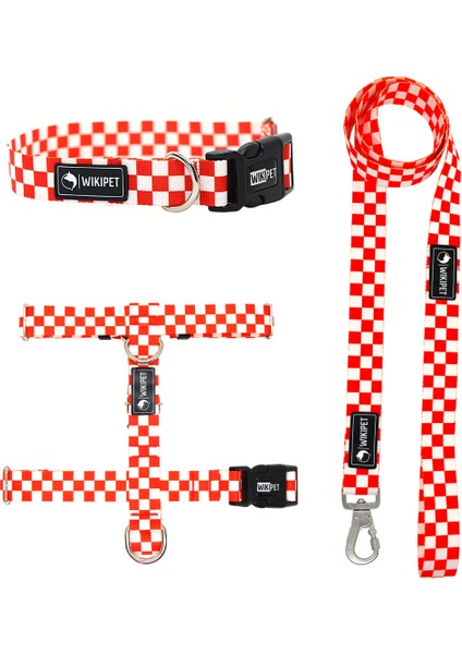 Candy Cane Köpek Tasma Seti Small