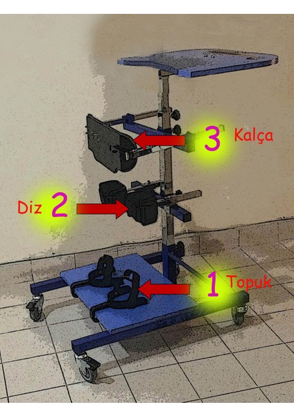 Karma Grup Ayakta Durma Masası / Sehpası ( Standing Table )