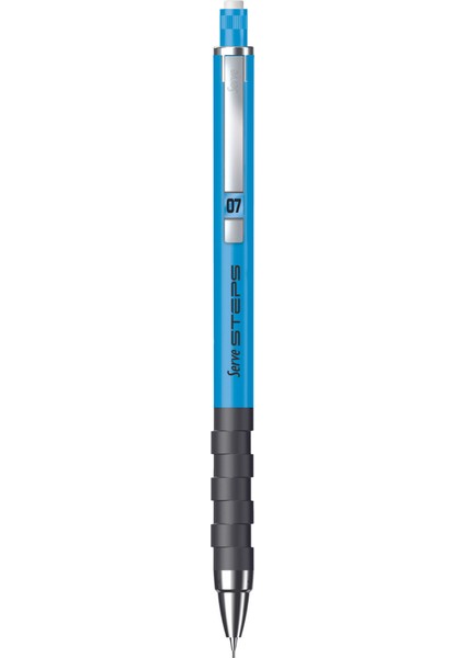 Steps Versatil Uçlu Kalem 0.7 mm Fosforlu Mavi