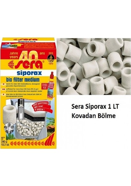 Siporax Filtre Malzemesi 1 Litre 290 gr