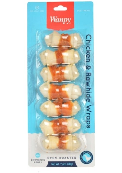 Deri Üzerine Tavuk Sarılı 90 gr Köpek Ödül Maması