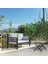 Kappis Dk Metal Sofa Sedir 70x140 İkili Koltuk Siyah 1