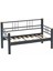Kappis Dk Metal Sofa Sedir 70x140 İkili Koltuk Siyah 4