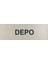 Depo Kapı Yönlendirme Tabelası 5 cm x 15 cm 1