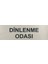 Dinlenme Odası Kapı Yönlendirme Tabelası 5 cm x 15 cm Alüminyum 1