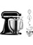 Kitchenaid Artisan 4,8 L Stand Mikser 5KSM185PS Onyx Black-Eob 2