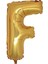 Ezjet F Folyo Balon Gold 100 cm Helyum Balon Uçan Balon 1