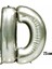 75 cm D Harfi Folyo Balon Gümüş 1