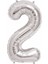 Rakam Balon 75 cm 1