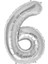 Rakam Balon 75 cm 1