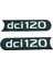 Master Dci 120 Çıta Yazı Ikili Takım 8200252122 1
