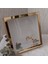 25 x25 cm Gold Kaplı Derin Çerçeve! Ayna Anı Çerçevesi 1
