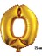 Kingshark 75 cm O Harfi Folyo Balon Altın 1