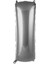 Kingshark Balon I Harf 76 cm Gümüş Folyo Balon 34 Inc 1