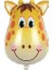 Kingshark Folyo Balon Doğum Günü Balonu Parti Balonu 45 cm Zebra 1