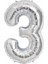 Kingshark Rakam Balon 75 cm 1