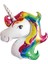 Kingshark Unicorn Folyo Balon 100 cm 1