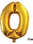 75 cm 0 Rakam Folyo Balon Altın 1