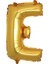 E (Gold) Harf Folyo Balon - 90 cm - Altın Folyo Harf Balon 1