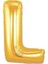 Ezjet Balon Parti L Harf Gold Folyo Balon 102 cm 1
