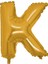 K (Gold) Harf Folyo Balon - 90 cm - Altın Folyo Harf Balon 1