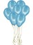 100'LÜ Lateks Metalik Balon Mavi 1