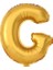 90 cm G Harfi Folyo Balon Altın 1