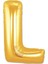 Fırsatayı Harf Folyo Balon L Harfi Büyük Boy Balon Altın Sarısı /dore 100CM 1
