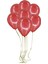 100'LÜ Lateks Pastel Balon Kırmızı 1