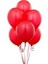 25 Adet Metalik Sedefli Parlak Kırmızı Balon (Helyumla Uçan) 1