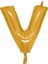 Fırsatayı V Folyo Balon Gold 100 cm Helyum Balon Uçan Balon 1