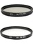 62MM Canon Nikon Yongnuo Sony Lens Uyumlu Uv Cpl Filtre Seti 2li Set 62MM 1