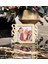 Canım Annem 4 Fotoğraf Standlı Mdf Gold Çerçeve ve Gold Kupa Set 2