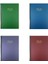 A4 Metal Notes Pp Kapak Çizgili Spiralli Defter 80 Yaprak 4'lü 1