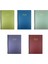 A4 Metal Notes Spiralli Çizgili Defter 80 Yaprak 5'li 1